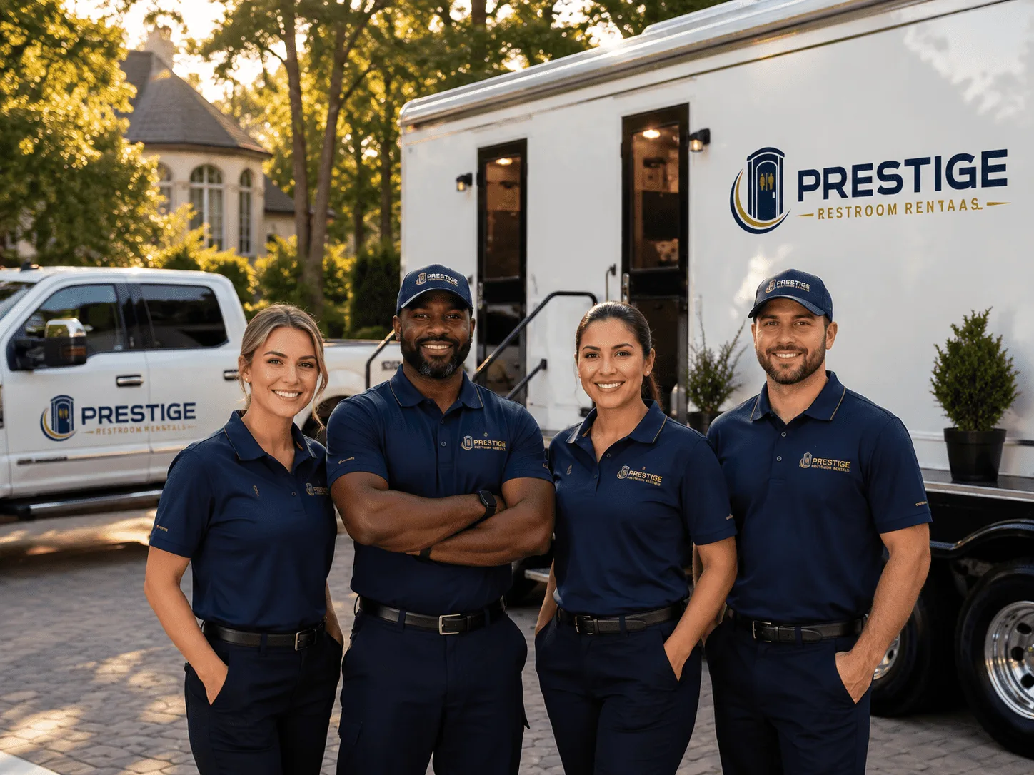 Trusted Luxury Portable Restrooms company in Lublin, WI